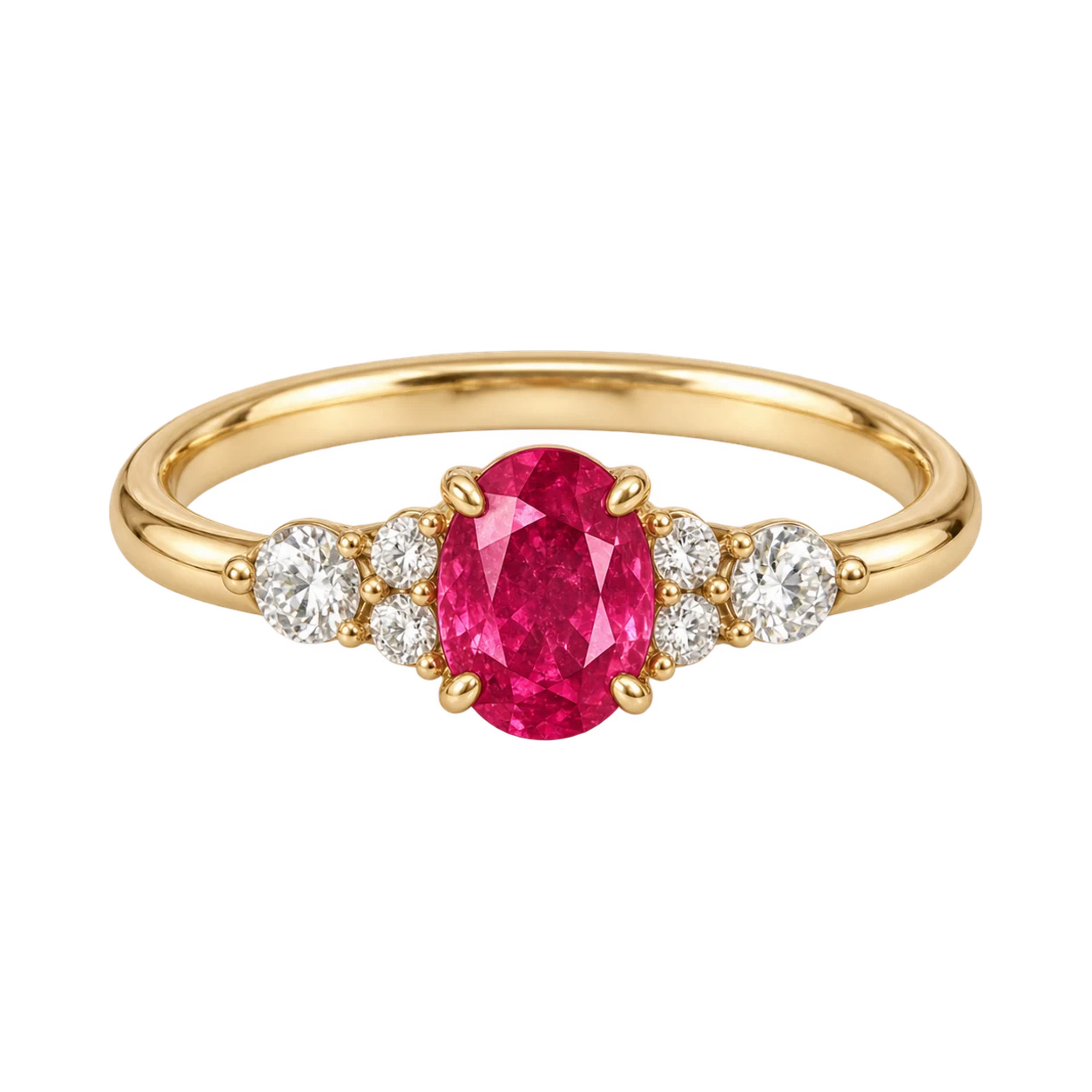 Pink Ruby Ring