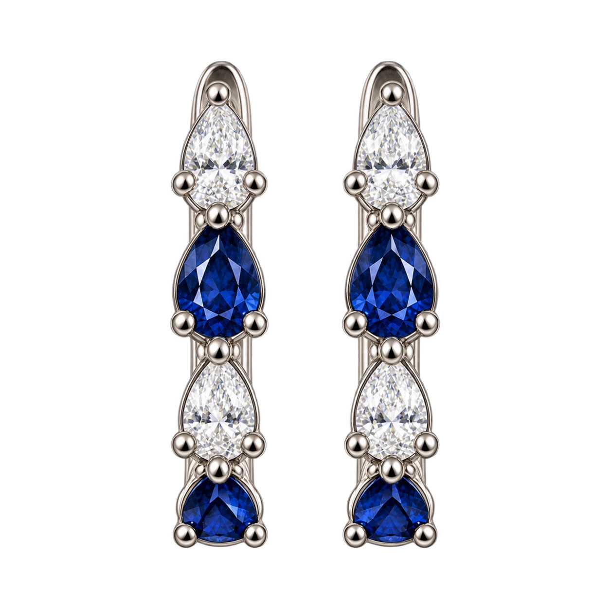 Sapphire Cascade Huggies