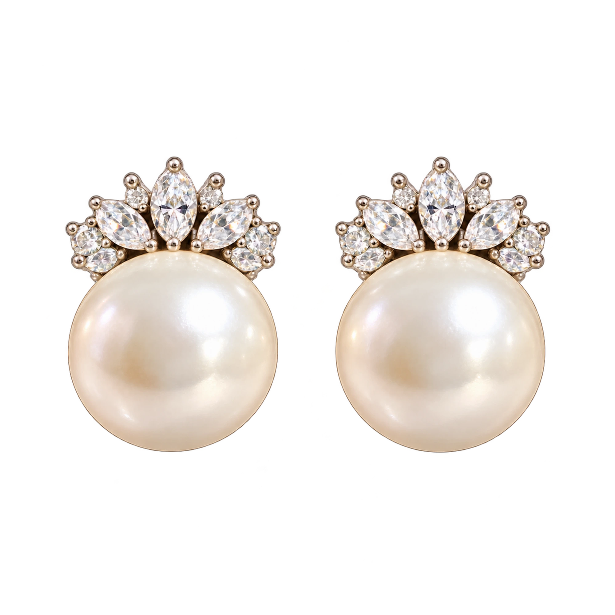 Pearl Cluster Studs